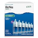 Bausch und Lomb ReNu MultiPlus Kombilösung, Pflegemittel weiche Kontaktlinsen, 6-Monatspack, 6 x 240 ml
