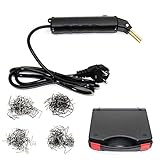 KKmoon Handyplastics Weldder Garage Tools Hefter für heiße Heftklammern Maschine PVC Reparatur Maschine Stoßfänger Auto Reparatur Warme Hefter Werkzeug zum Löten