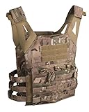Mil-Tec Plate Carrier Weste Gen.II multitarn