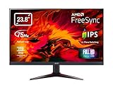 Acer VG240Y Gaming Monitor 23,8 Zoll (60 cm Bildschirm) Full HD, 75Hz HDMI/DP, 60Hz VGA, 1ms (VRB), 2xHDMI 1.4, VGA, HDMI/DP FreeSync