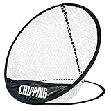 LONGRIDGE Golf Equipment POP UP Chipping NET, Black/White