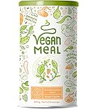 VEGAN MEAL | Green Vanilla | Der nährstoffdichte pflanzliche Mahlzeitersatz | Gemüse, Obst, Protein, Vitalpilze und Adaptogene | 800g veganes Pulver