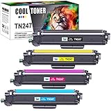 Cool Toner Kompatibel für Brother TN-243CMYK TN247 Replacement für TN-247 TN-243 TN243 für Brother MFC-L3750CDW MFC-L3770CDW DCP-L3550CDW HL-L3230CDW HL-L3210CW MFC-L3710CW MFC-L3730CDN HL-L3270CDW