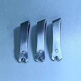 3 Fly Angeln Line Nail Nipper topind Edelstahl Binden Werkzeug mit Nail Knoten, Fliegen Angeln Nipper Line, Angeln Line Clipper Line Zangen Knoten binden Werkzeug