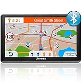 Bluetooth Navi Navigationsgerät für Auto LKW GPS Navigation 7 Zoll 16GB Lebenslang Kostenloses Kartenupdate mit Freisprecheinrichtung Blitzerwarnung POI Sprachführung Fahrspur 2020 Europa 52 Karten