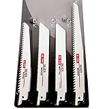 Professional Säbelsägeblatt Set 10 für Holz, Kunststoff und Metall passend zu Bosch Dewalt Makita Milwaukee HurthAG