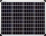 enjoy solar® Poly 50W Solarpanel Polykristallin Solarmodul Solarzelle ideal für Wohnmobil, Gartenhäuse, Boot (Poly 50W-12V)