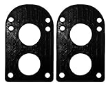 JUCKER HAWAII Longboard/Skateboard Shockpads 3mm - abgerundet