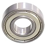 Kugellager 28 x 12 x 8 mm 6001 ZZ = 2Z Rillenkugellager Lager Metallabschirmung