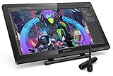 XP-PEN Artist 22 Pro Grafiktablett 21,5 Zoll HD IPS Pen Display unterstützt Verbindung mit 4k Bildschirm für Windows & Mac mit Ständer Gratis Software