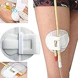 10 Stück Katheter Beinbandhalter, Intime Hygieneablassbeutel mit Anti Rutschkatheterhalter Gurt Katheter Fixierung Band Beinhalter Harninkontinenz Zubehör Katheter Beinbandband 21-304