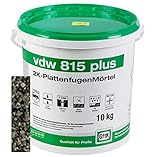 vdw 815 plus 2K-Fugenmörtel 10kg Steingrau