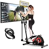 Sportstech CX608 Crosstrainer | Deutsches Qualitätsunternehmen | Ergometer + Video Events & Multiplayer App | mit Bluetooth kompatibler Konsole | Ellipsentrainer inkl. Pulsgurt & Tablet-Halterung