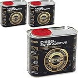 MANNOL 3 x 500ml, 9930 Diesel Ester Additiv Kraftstoffverbrauch Anti-Verschleiß-Additiv