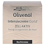 Olivenöl Intensivcreme Gold Zell-Aktiv Nachtcreme, 50 ml