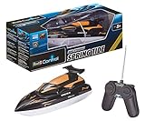 Revell Control RC Boot - ferngesteuert mit 40 MHz Fernsteuerung, kentersicher mit stabilem Rumpf, durch Sicherheitsschaltung laufen die Motoren nur im Wasser an, Batteriebetrieb - SPRING TIDE 40 24136