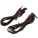 2er Set Ersatzkabel für Besmed Tesmed be 660 Trio 6.5 Ems Tens 2 Pin 2mm