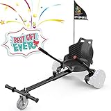 COLORWAY Hoverkart Go-Kart Sitzscooter Sitz für Hover Scooter Board Sitz für Elektro Scooter Self Balancing Scooter Kompatibel mit 6,5, 8.5zoll und 10 Zoll Scooter
