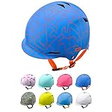 meteor® Kinder BMX Helmet Scooter Kinderfahrradhelm Sicherer Fahrradhelm Kinder inliner Helm Roller-Helm Jungen Kinder-fahrradhelm für Mountainbike Inliner skaterhelm