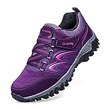 gracosy Sportschuhe, Herren Damen Trekking-Schuhe Wanderschuhe Anti-Rutsche Laufschuhe Sneaker Traillaufschuhe Turnschuhe Atmungsaktiv Sport Fitness