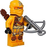 LEGO Ninjago: Minifigur Skylor (gelber Ninja) mit Pfeilköcher und Armbrust NEUHEIT 2015