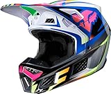 Fox Motocross-Helm V3 Mehrfarbig Gr. L