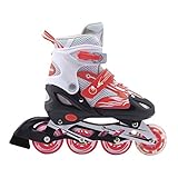 Unbekannt Inline Skates Firewheel größenverstellbar rot S 30/31/32/33