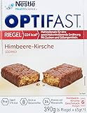 Optifast Diaetriegel Himbeer/Kirsch, 390g (6 Riegel x 65g) 15996531-1