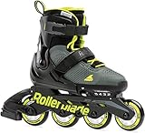 Rollerblade MAXX Inline Skate 2021 Anthracite/Lime, 36.5-40.5