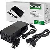 Xbox One Netzteil Brick, AC Adapter Ersatz Kit für Xbox 1 Konsolen, DE Ladekabel, Auto-Spannung