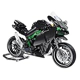 FADF Motorrad Bausteine, 836 Stück Rennmotorrad Bausatz, Motorrad Modellbau, für Kinder, Erwachsene über 8 Jahre