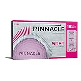 Pinnacle Soft Golfbälle Pink - 15er Pack Damen Golfbälle