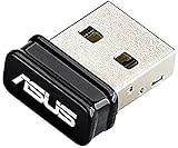 Asus USB-N10 Nano N150 Wi-Fi USB Stick (802.11 b/g/n, USB 2.0, Windows Mac Linux & Raspberry Pi 2 kompatibel)
