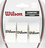 Wilson Unisex Griffband Pro Overgrip, weiß, 3 Stück, WRZ4014WH