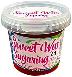 Sweet Wax 24° - Lila - 449g Natürliche Sugaring Zuckerpaste zur Haarentfernung per Hand. Für bis zu 24° Umgebungstemperaturen. Brazilian Wax zur enthaarung für zuhause.