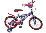 16 16'Zoll Kinderfahrrad Kinder Disney Jungen Fahrrad Rad BMX Spiderman Bike ES