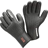 Cressi Gotland Liquid Seal Gloves 3 or 5mm - 5 Finger Tauchhandschuhe aus weichem Neopren 3 oder 5mm, hoher Elastizität, für Erwachsene