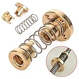 T8 Spielausgleich Feder Belastet Nuss-Set für 2 mm Gewinde Rod Führen Schraube
