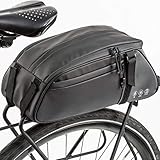 Lixada Fahrradtaschen, wasserdichte Gepäckträgertasche Fahrrad Sitz Tasche Trunk Bag, Rucksack, Handtasche, 38 * 16 * 16 cm