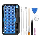 Schraubendreher Set, JVMAC 76-teilig- Reparatur-Set für Smartphones, Tablets, PCs, Konsolen, Kameras, Uhren, Brillen, Modellbau & Co./ Repair-Tool-Kit/Torx Set/Präzisions-Schraubendreher-Satz