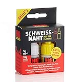 HG POWER GLUE MINIs Die Schweißnaht aus der Flasche - Profi-Reparatur-Kleber-Set für Kunststoff Plastik Keramik Porzellan Stein Holz Gummi - kleben mit Industrieklebstoff und Granulat (1x5g + 1x10g)