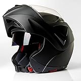 Klapphelm Integralhelm Motorradhelm CMX Vader matt schwarz