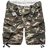 Surplus Division Herren Cargo Shorts, woodland, XL