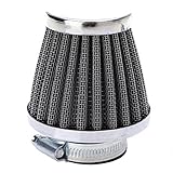 VOSAREA Motorrad Luftfilter Sportluftfilter Universal für Auto Mofa Roller Vergaser (35mm)