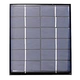 3W 6V Monokristalline Solarmodul Portable DIY Solar Ladegerät Kit Mini Solarzelle Epoxy für Batterie Power LED