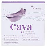 Caya Diaphragma - hormonfreie und ökonomische Verhütung - 2 Jahre wiederverwendbar - latexfrei - 1 Stück