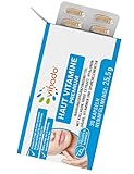 Vihado Haut Vitamine Premium – Hautpflege von innen mit Hyaluronsäure – Kollagen Kapseln mit Biotin, Zink und Hirse – Beauty Kapseln für Frauen und Männer zur Nahrungsergänzung – 30 Kapseln