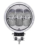 LED-Fernscheinwerfer'Raptor' mit LED-Ring als Positionslicht - ø 177,8 mm - Aluminium schwarz - 12/24 Volt - für LKW, Transporter, Geländewagen etc. 177,8mm~