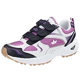 Lico Bob V Multisport Indoor Schuhe Mädchen, Weiß/ Lila/ Marine, 40 EU