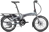 Tern Cmp1875 Faltrad Vektron P7i Fahrrad E-Bike 7 Gang Alu Grau 25 km/h Nabenschaltung Shimano 36V 250W, CB19EHPC07HLRLH23, schwarz-Silber, M